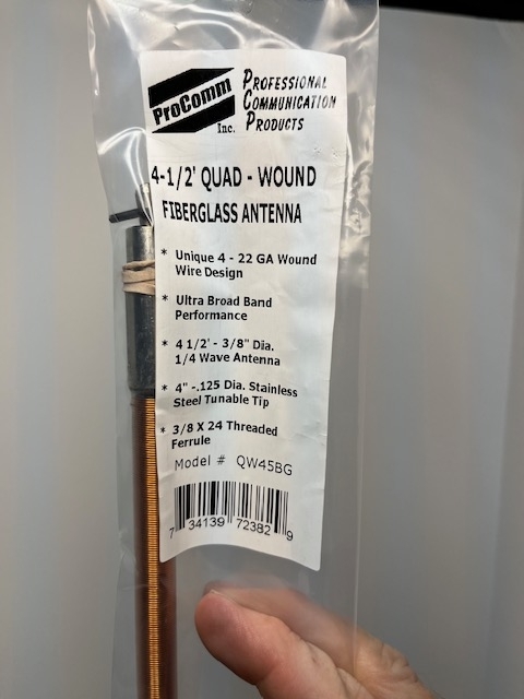 Pro-comm Quad Wound Antenna